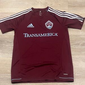 Adidas Burgundy Colorado Rapids Jersey